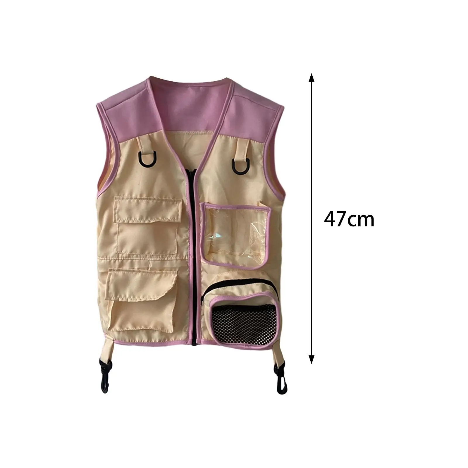 Outdoor Adventure Explorer Vest for Kids, Colete de pescador, Selva Vest para Camping, Pesca, Caminhadas, Meninas, Meninos Atividades