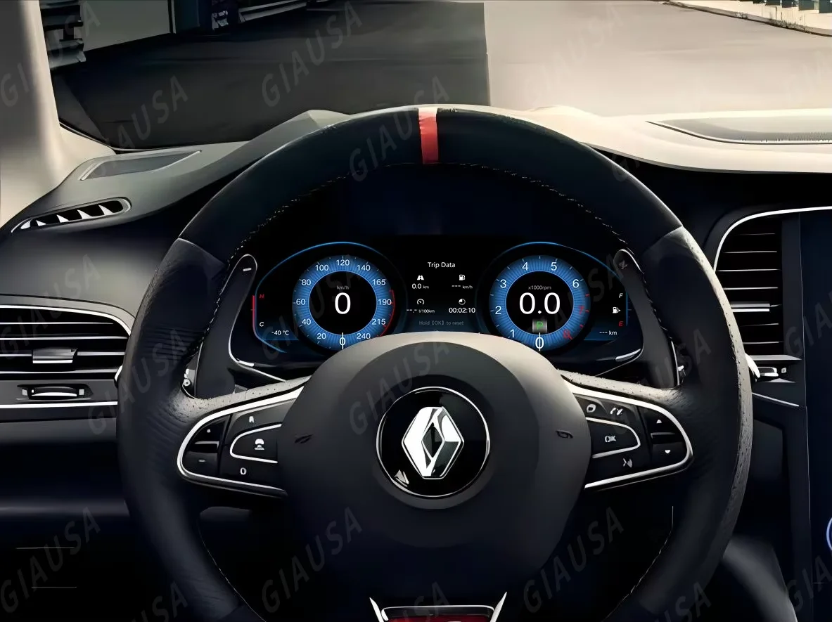 

Dashboard Display LCD Digital Instrument Cluster For Koleos/Megane IV 2016 2017 -2019 Speedometer Odometer Cockpit Accessories