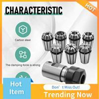 CMHI-7Pcs ER11 1-7Mm Spring Collets With ER11A 5Mm Motor Shaft Holder Extension Rod