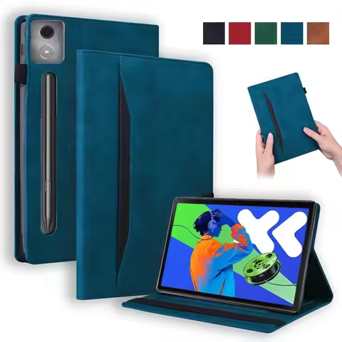 Coque For Lenovo Xiaoxin Pad Pro (2025) 12.7" Tablet Case TB375FC Wallet Stand Funda For Lenovo Idea Tab Pro TB373FU Cover