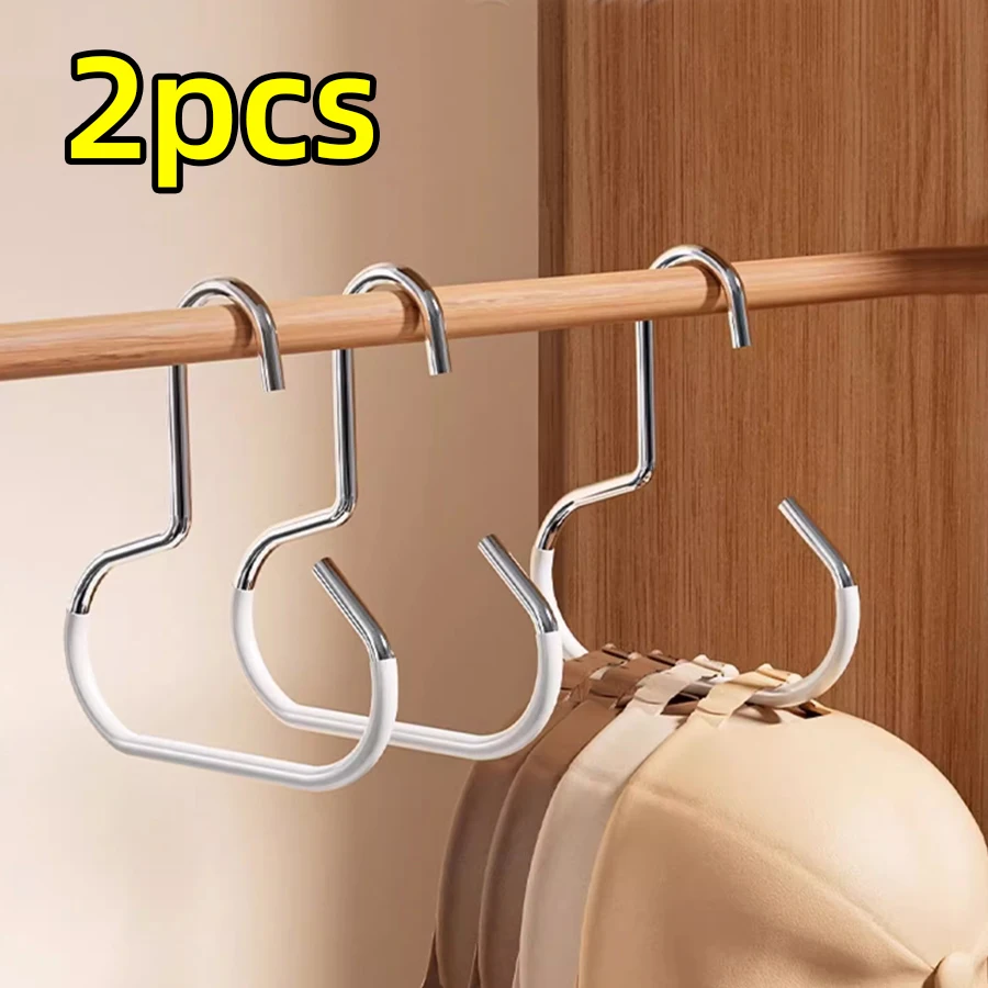 Versatile Circle Ring Hat Hook Hanger Non-marking Non-slip Hat Scarf Towel Tie Hanging Rack Cap Organization Storage Hook