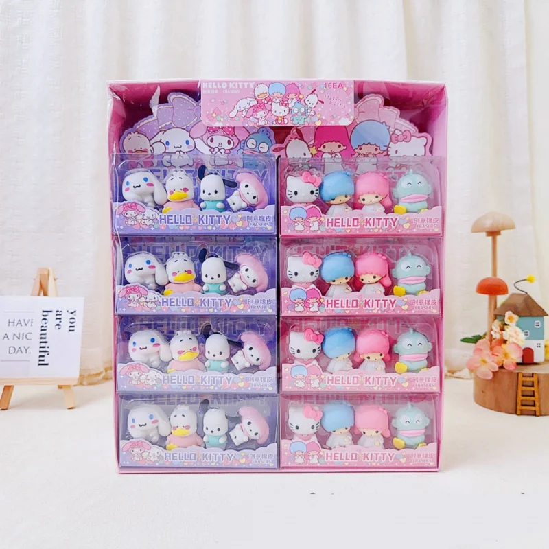 Cute Cartoon 3D Modeling Eraser Eraser Student Stationery
