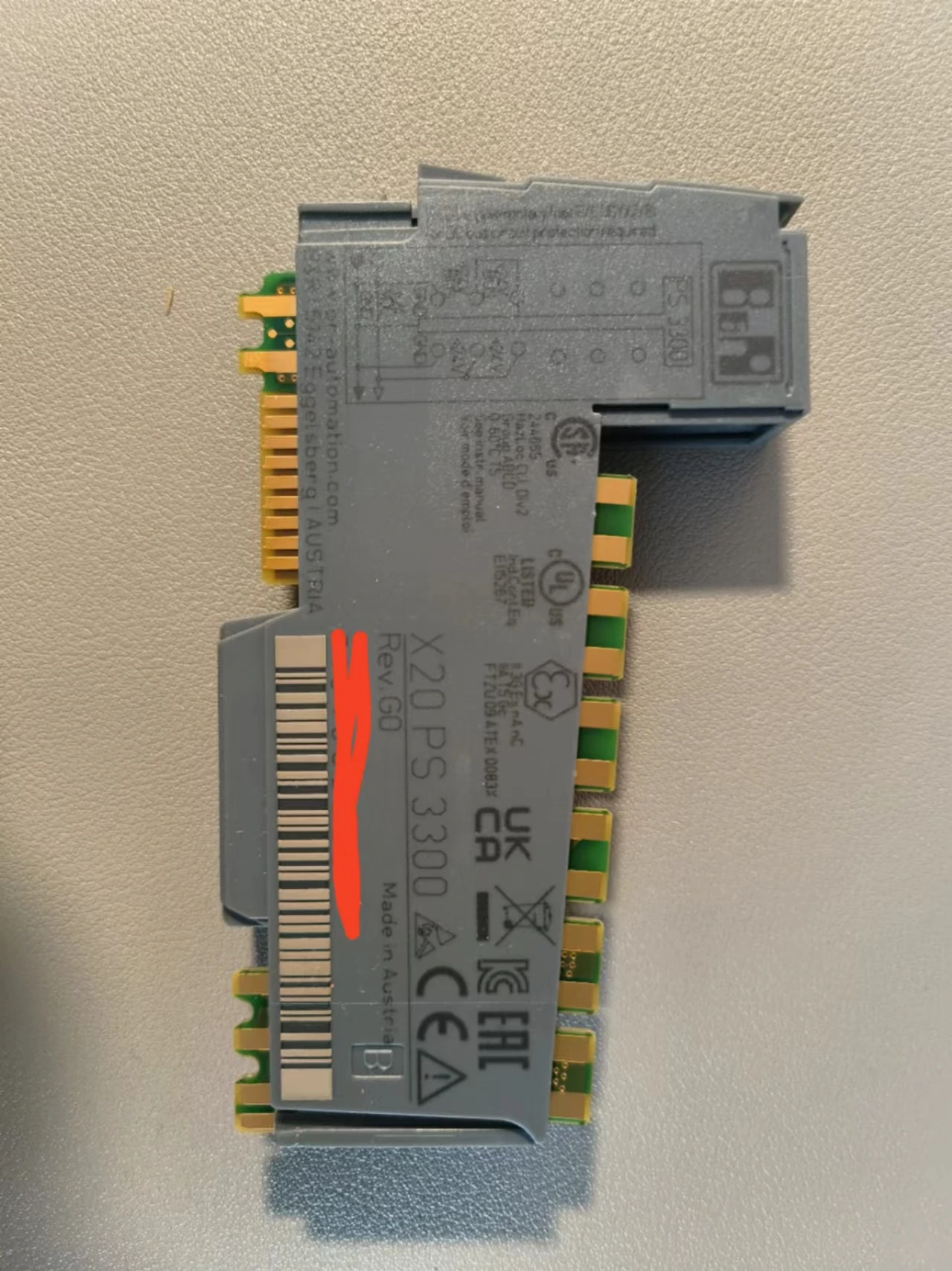 Automação da série X20, nova e original, X20PS3300