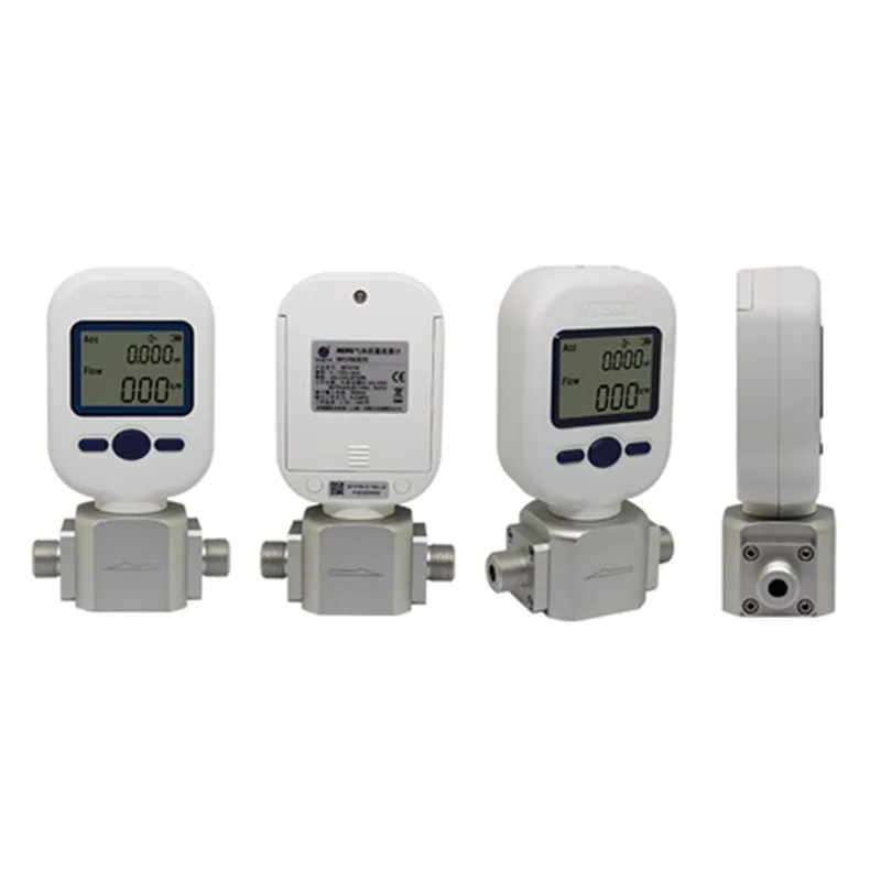 digital flowmeter wifi lora carbon dioxide co2  flow meter