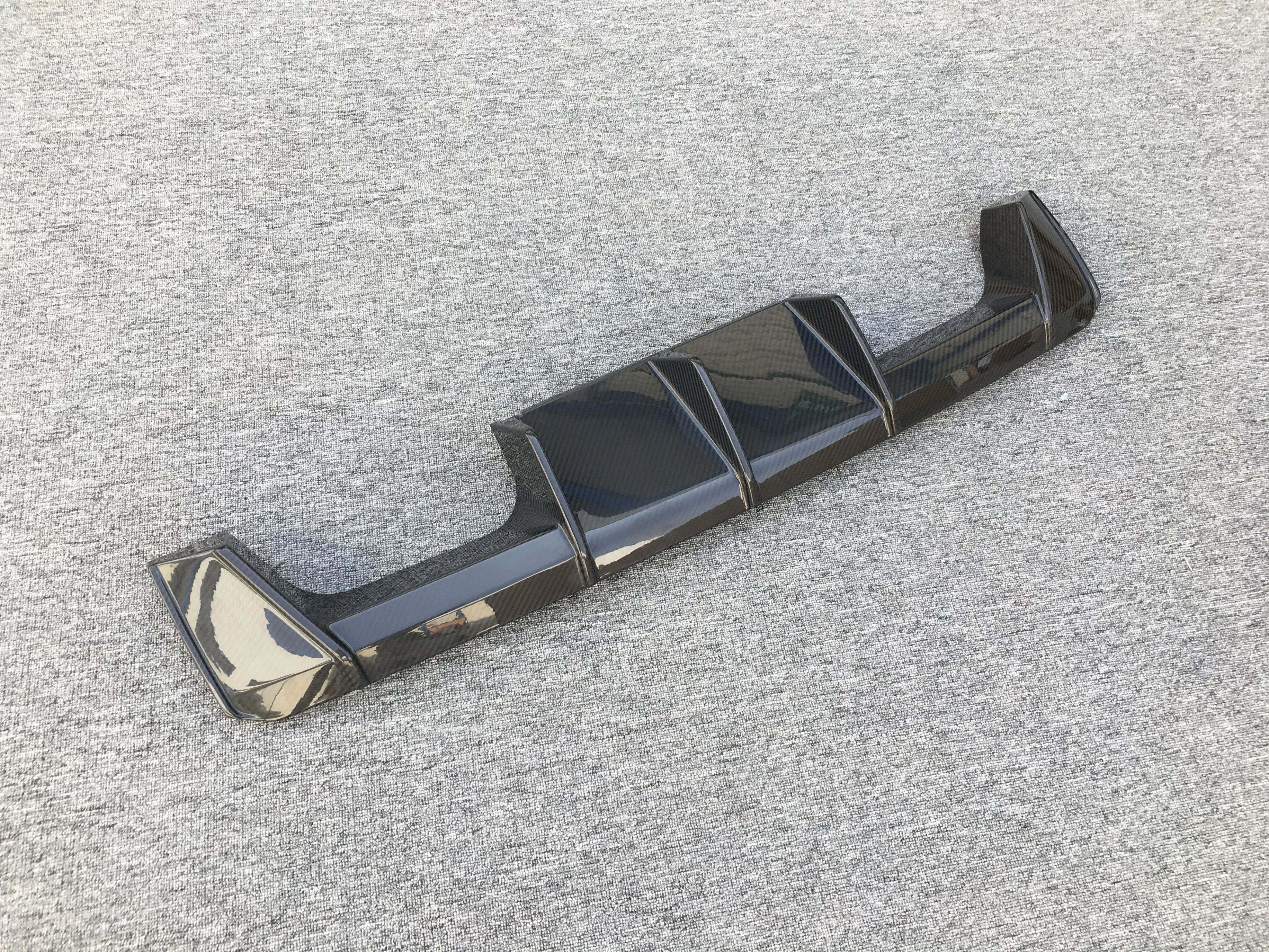 Prepreg Dry Carbon Rear Bumper Lip Diffuser Spoiler For BMW G80 M3 G82 G83 M4 2021+ ABS Car Diffuser Body Kits Accessories view 3