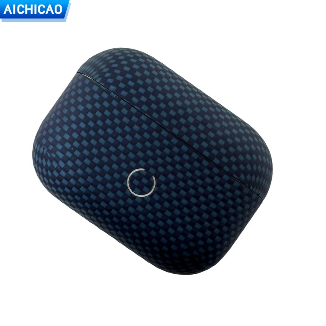 

ACC-Real Carbon Fiber Earphone Cover, Ultra-Light Case, Air Pods Pro 2 USB C Aramid Fiber case 2 Generation 3 Ultra-Thin Shell