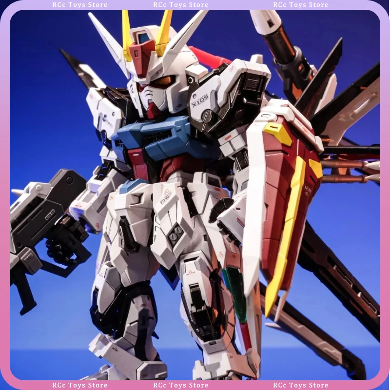 

In Stock AZESD MGSD GAT-X105 AQM E-X01 Aile Strike Assembly Model Kits Plastic skeleton Anime Action Figure Robot Plastic Model