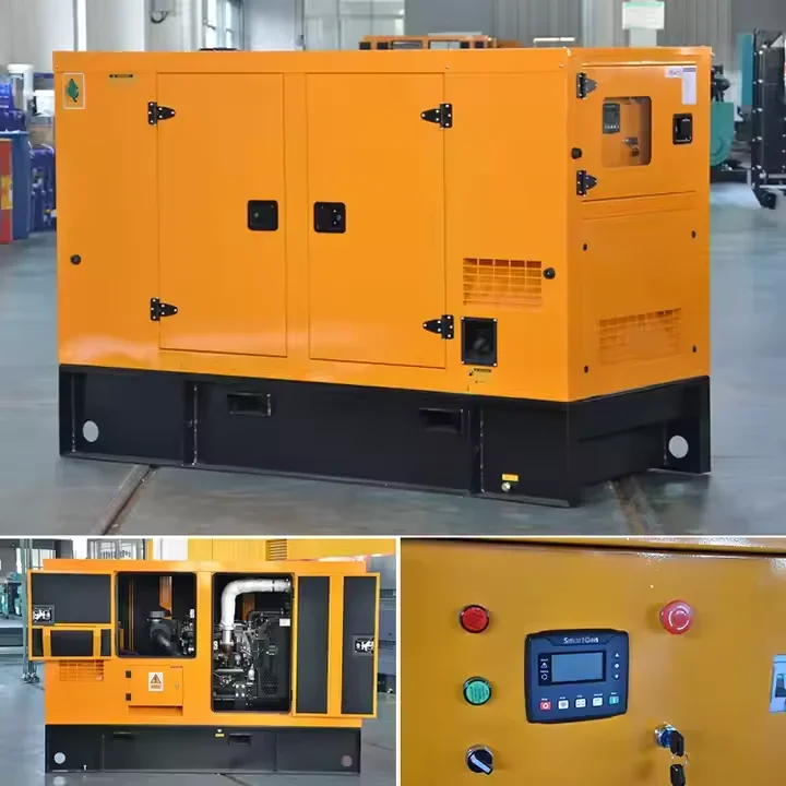Generator Diesel diam tipe industri, kinerja tinggi 50/60hz 30kva 50kva 100kva 150kva 200kva 250kva weicahi