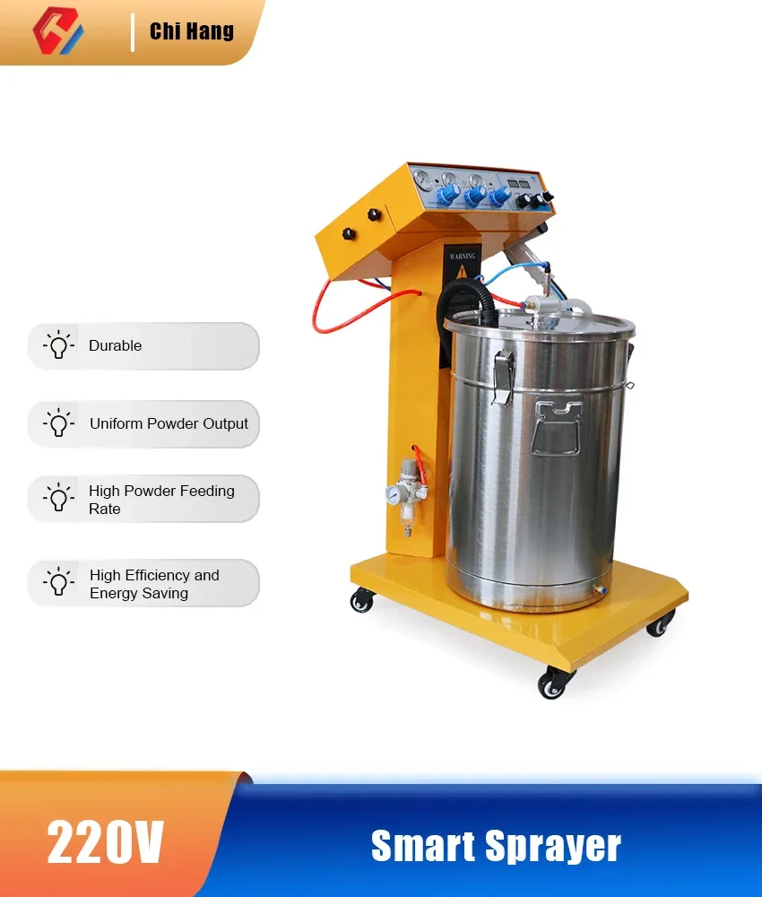 WH-880 Intelligent Automatic Powder Spraying Machine 45W Electrostatic Spraying Experimental Equipment Tool Spraying Machine