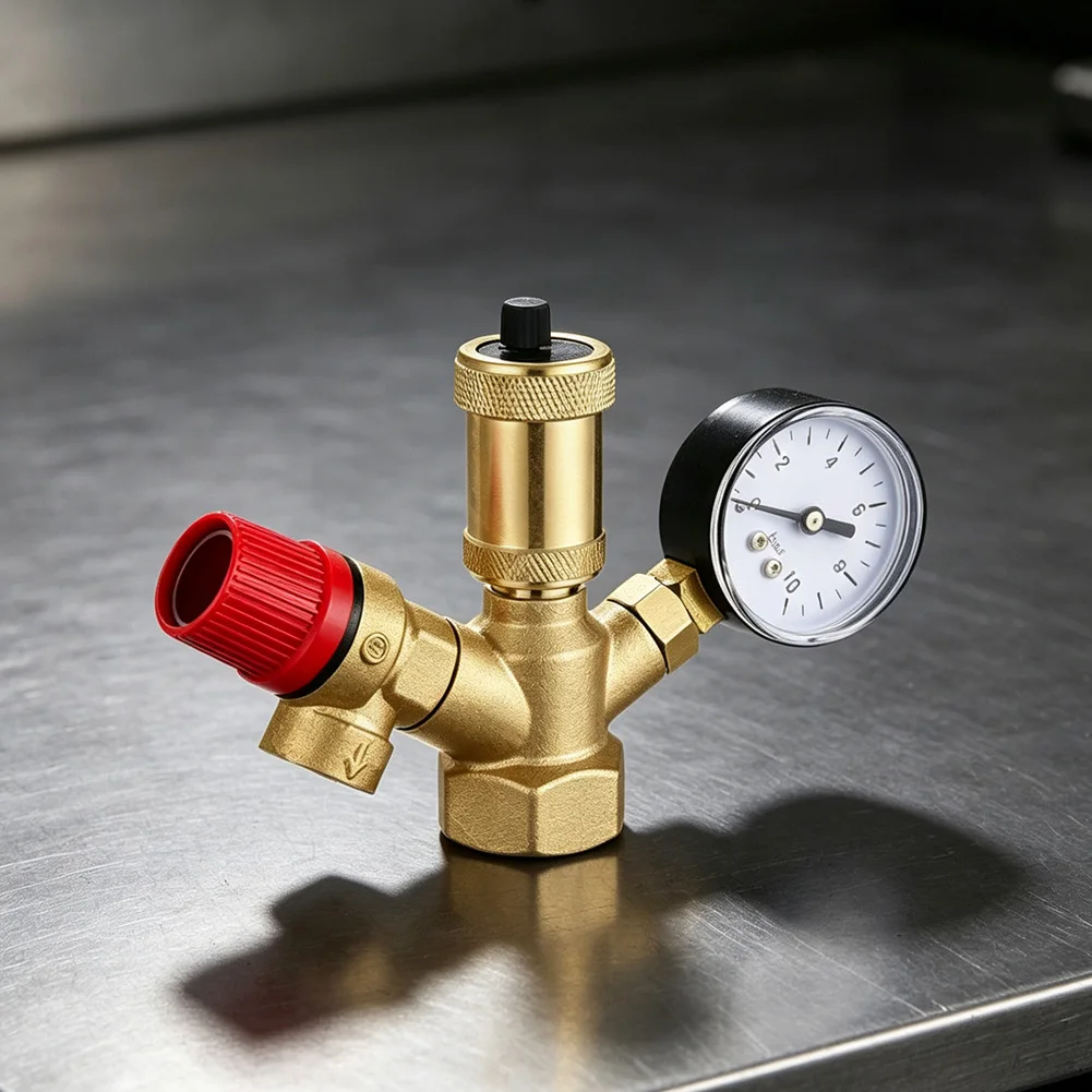 Brass DN20 PN16 Pressure Relief Valve for Boilers Requiring Compliance with Standard Pressure Safety Protocols