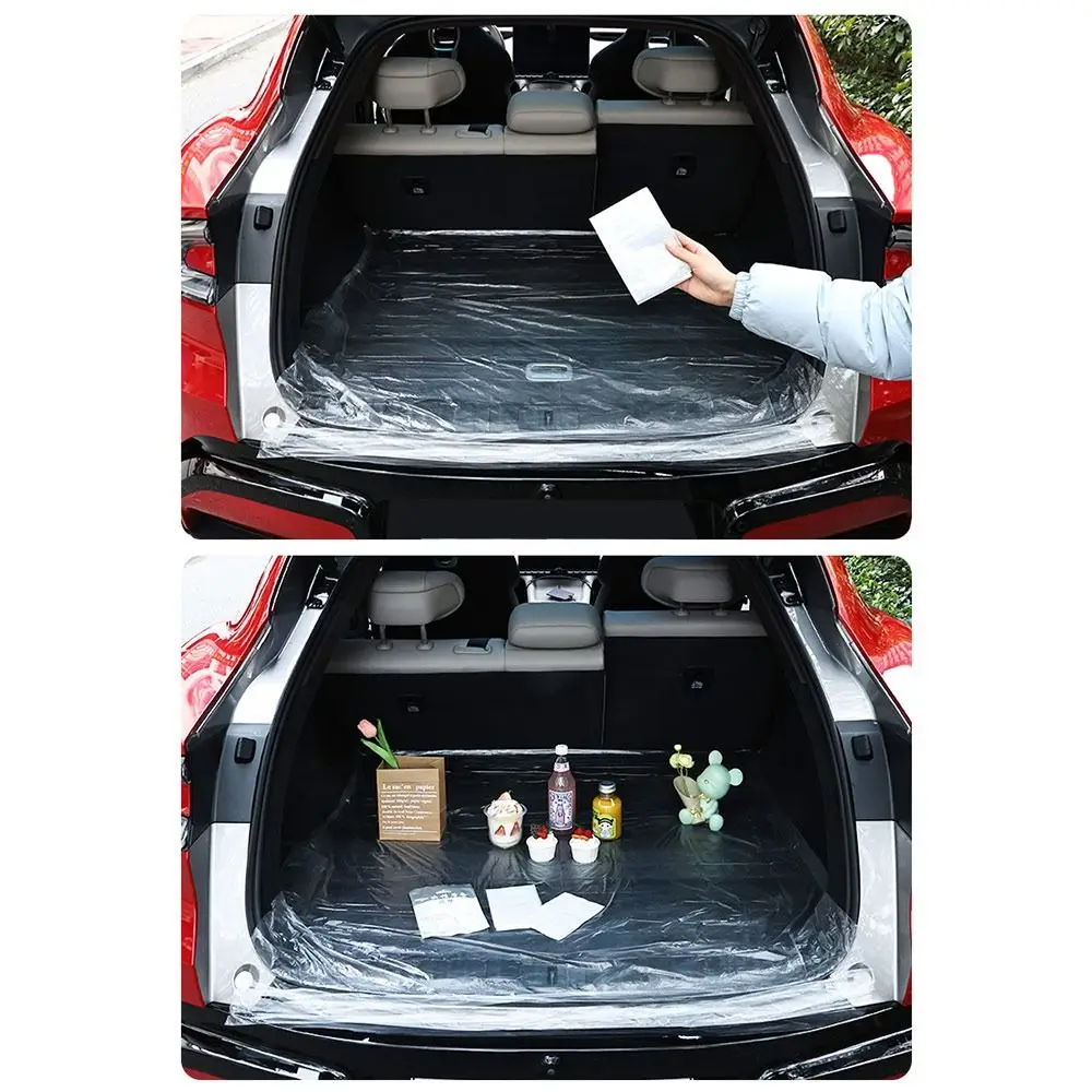 10Pcs Thickened Car Floor Mat Dustproof Disposable Trunk Seat Floor Mat Waterproof Camping Dirty Pad Car Accessories