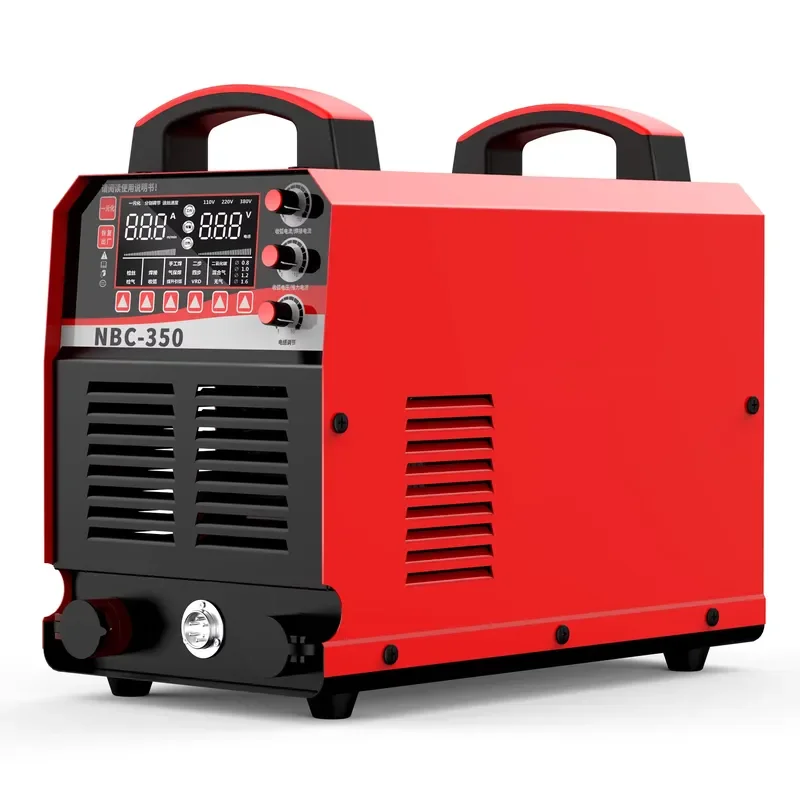 NBC-350 IGBT Inverter MIG Welding Machine 350 Amp 380V Three-Phase Dual Module CO2 Shielded Welder for Structural