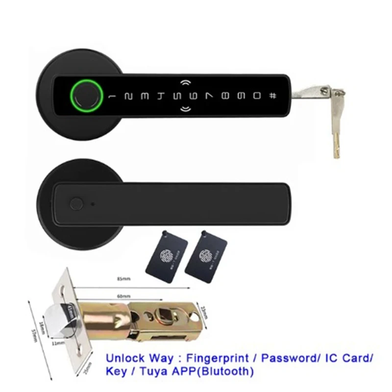 あなたのもの-インテリジェントなドアラッチ,指紋,パスワード,RFIDカード,ICカード,シングルラッチ,デッドボルト,屋内,家庭,使いやすい