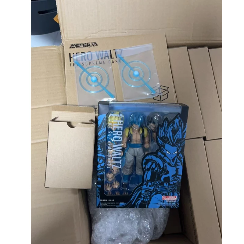 【متوفر】ألعاب مجسمة مخصصة لشخصية Demoniacal Fit Dragon Ball SHF Super Saiyan SSJ Gogeta #5