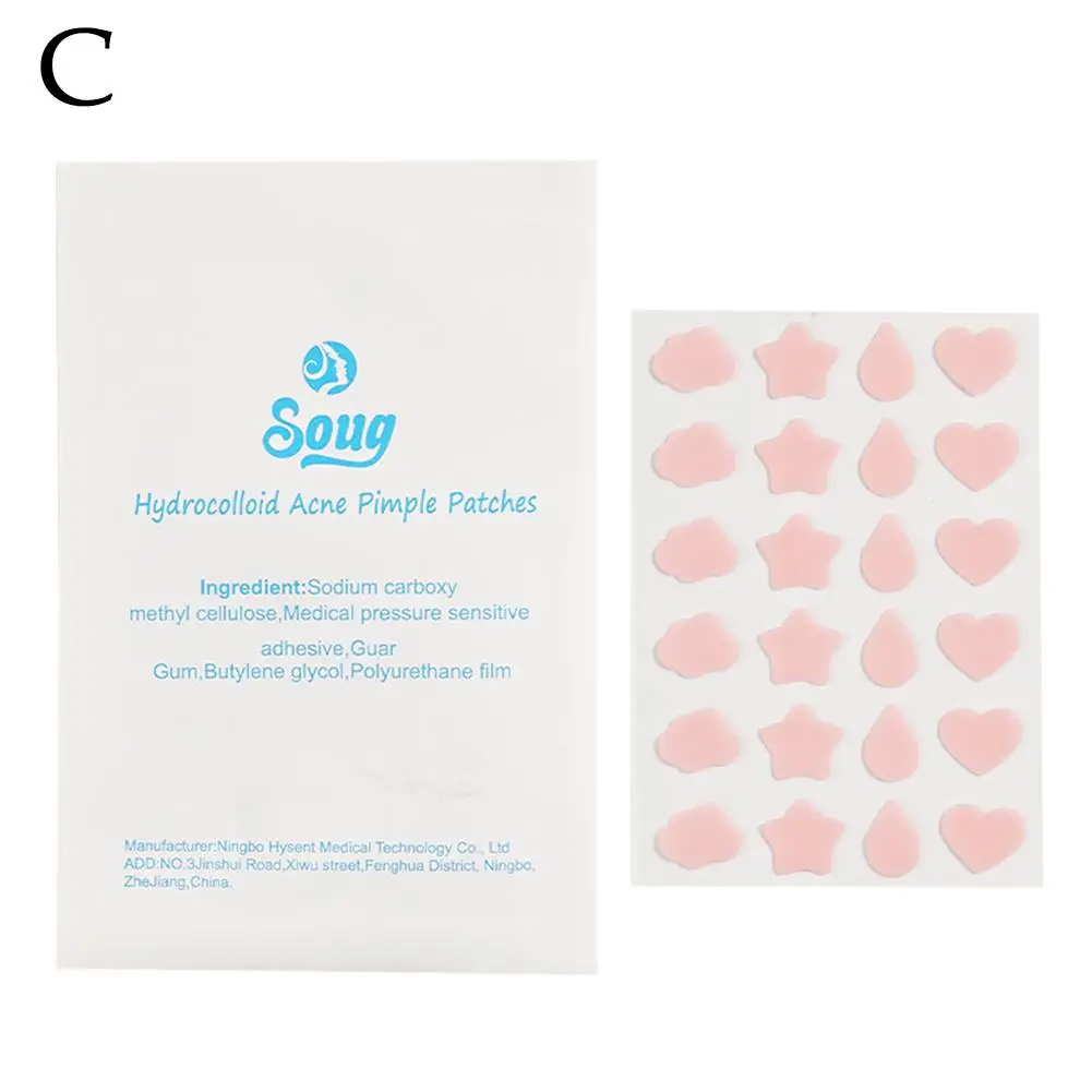 36PCS Star Pimple Patch Acne Colorful Invisible Acne Removal Skin Care Stickers Concealer Face Spot Beauty Makeup Tool