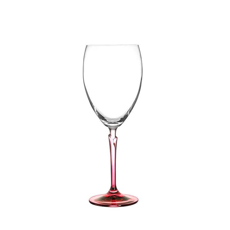 Set regalo con bicchiere di vino rosso in cristallo, calice di alto valore, souvenir di nozze con bicchiere di vino di fascia alta