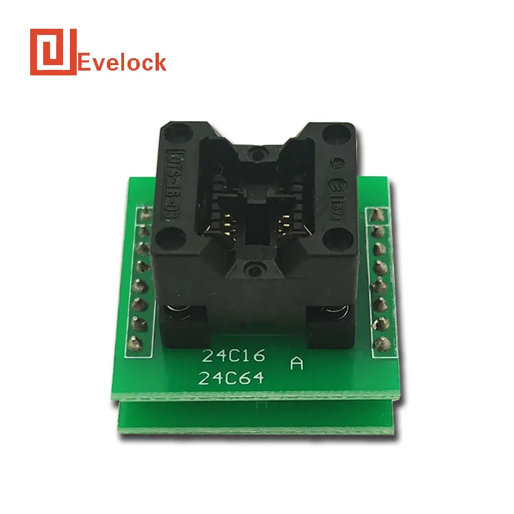 

SOP8 Test Slot 16 DIP OTS-16-03 Burning Slot Spacing 1.27 150MIL Adapter Socket