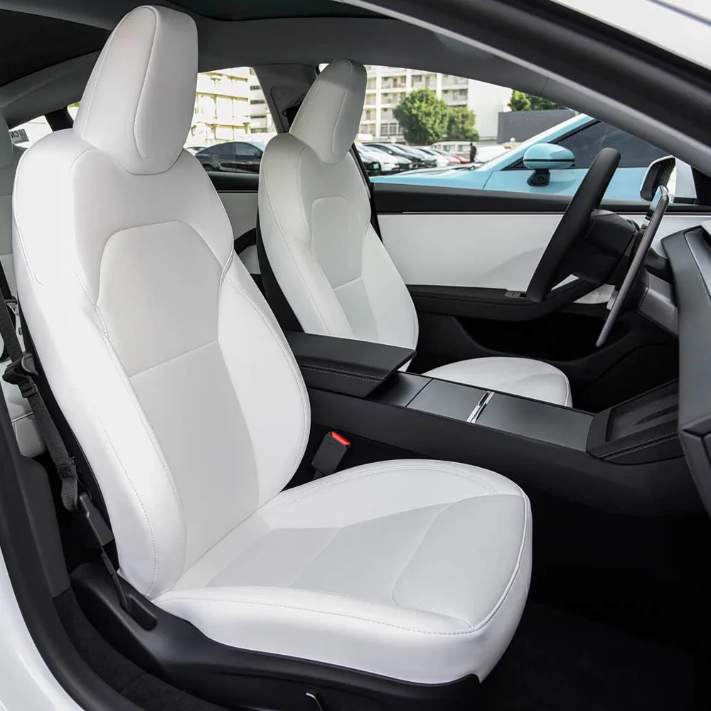 

Nappa Leather For Tesla Model 3 2017 2018 2019 2020 2021 2022 2023 Full Set Custom Car Seat Covers Car Accessories