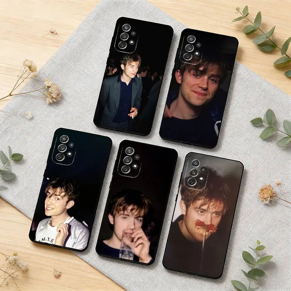 

D-Damon A-Albarn Britpop Cover Phone Case For Samsung S25,S24,S21,S22,S23,S30,Ultra,S20,Plus,Others Soft Black Cover