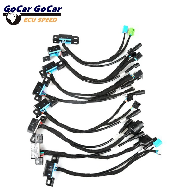 2026 New EIS/ESL Cable + MOE001 Dashboard Connector 5 IN 1 EIS ELV BENZ Cable Work with VVDI MB BGA Tool +7G+ISM Works For BENZ