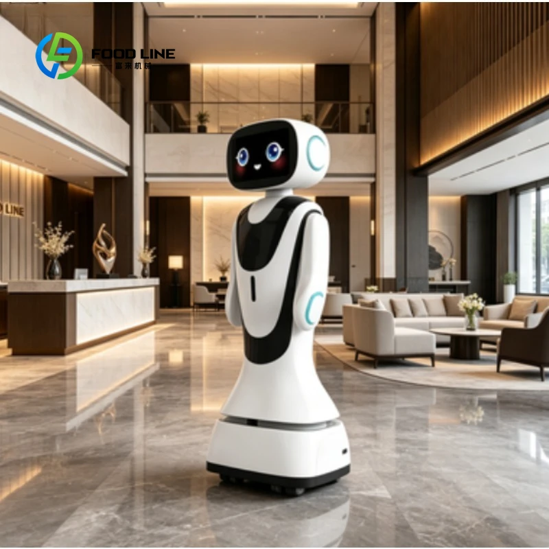 Custom Smart Welcome Reception Robot, Customized Intelligent Welcoming Robot for Hotel Mall Commercial Lobby