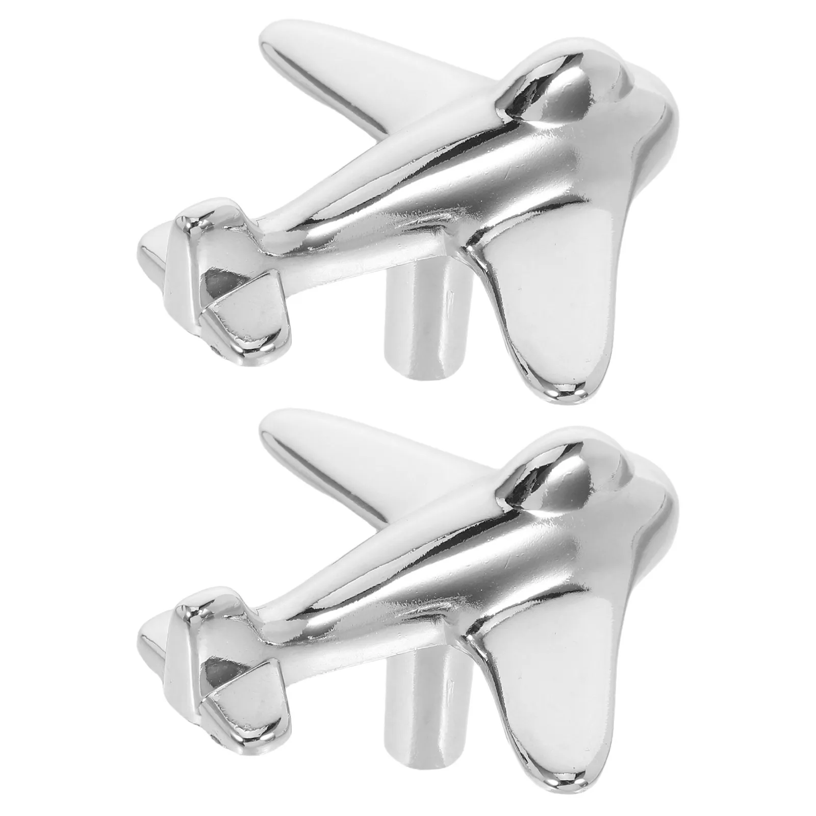 

2Sets Airplane Cabinet Knobs Zinc Alloy Drawer Pulls for Kids Nursery Room Dresser Wardrobe Kitchen Furniture Decor Hardware