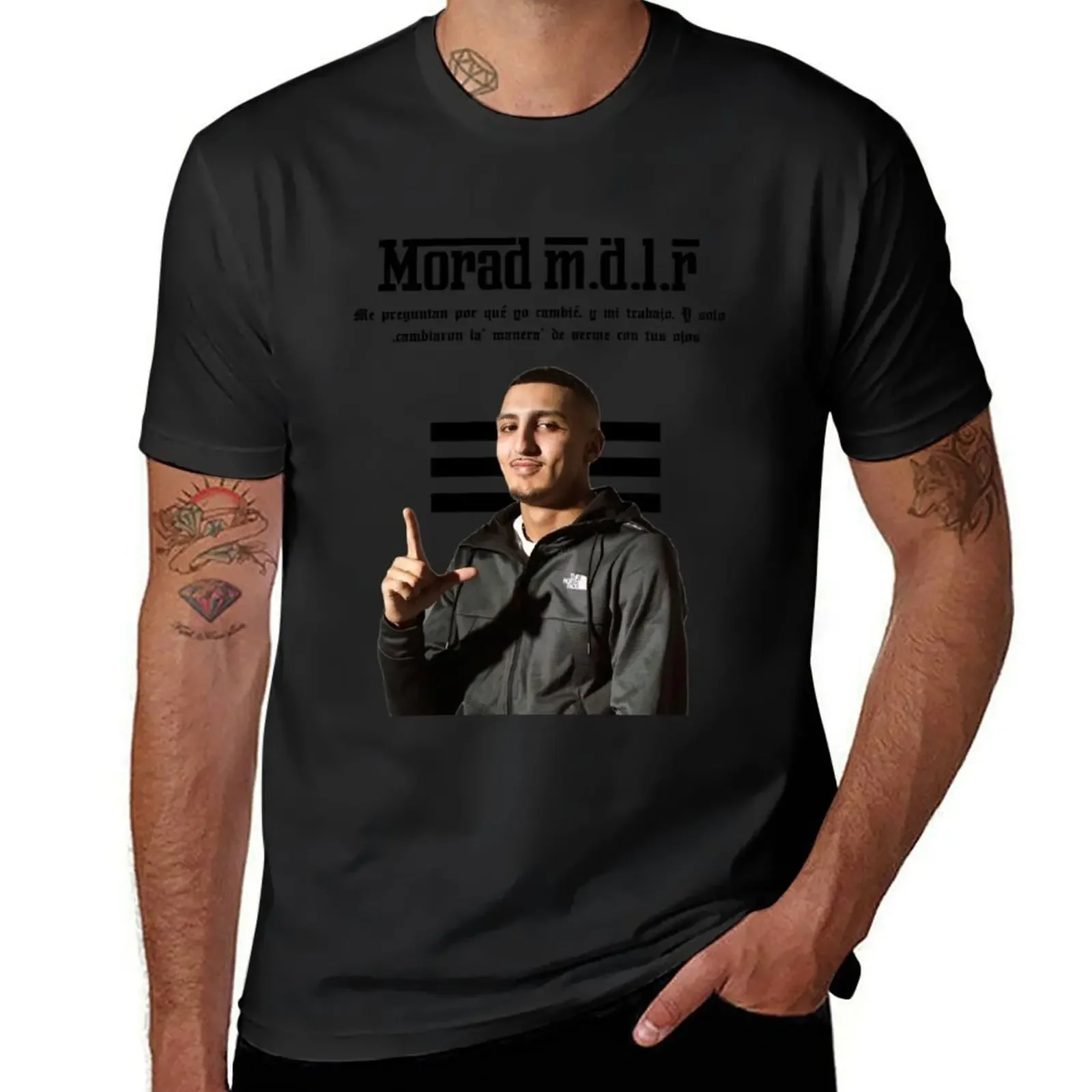 Morad MDLR rapper T-Shirt plus size tops cute tops graphics for a boy mens clothes