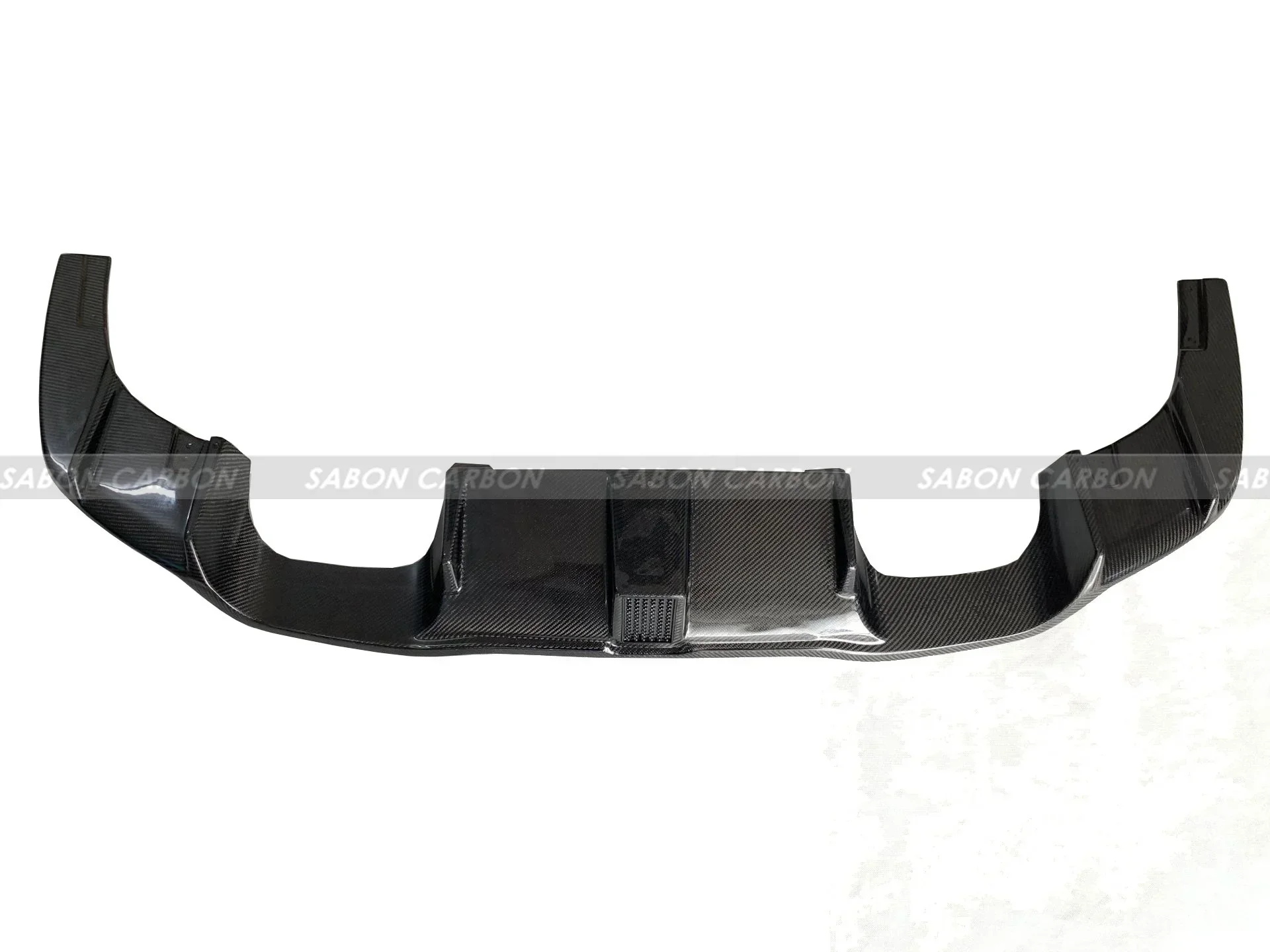 F87 M2 Competition LED style Carbon Fiber Rear Bumper Diffuser Lip Spoiler For BMW F87 M2 M2C