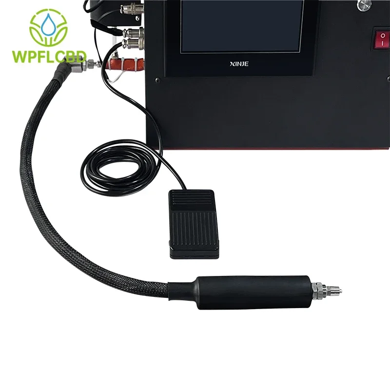 Thick Oil 1ml 2ml Manual Small Bottle Carts Cartridge Filler Filling Machine With Heating Function