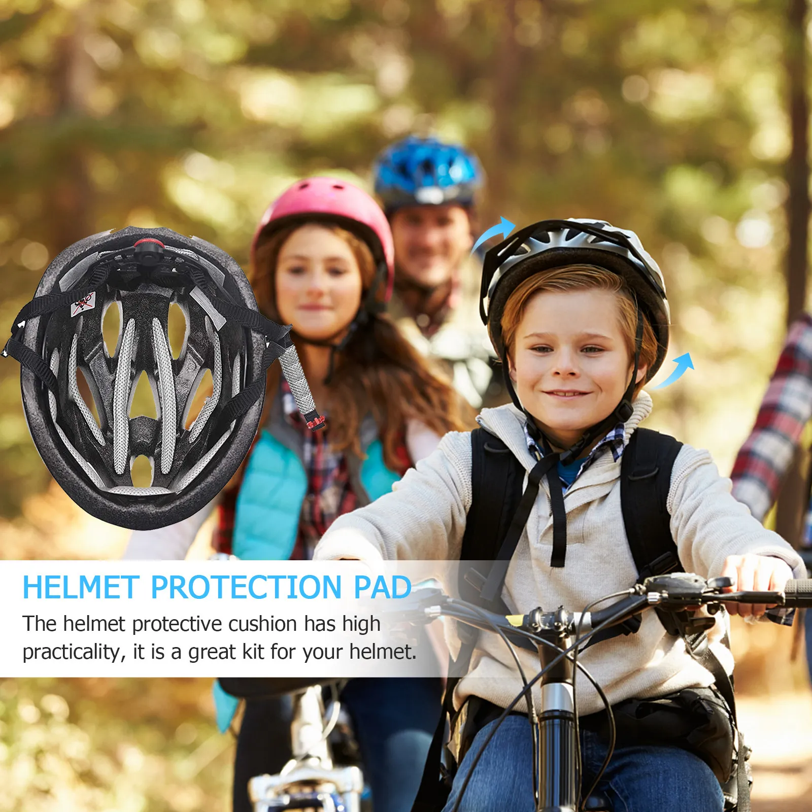 

2Sets Cushion Absorbent Shockproof Breathable Heat Insulation Lining Protective Pad Motorcycle Riding Cushion