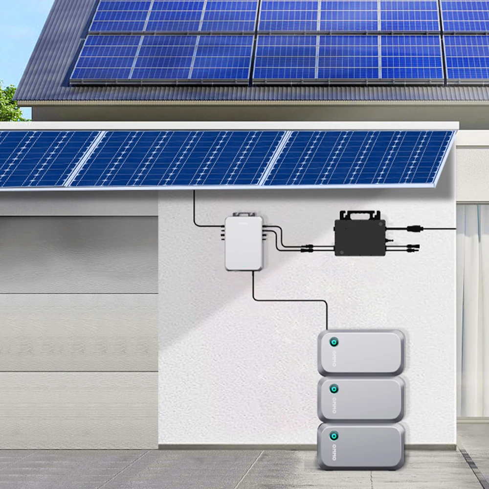 Balcony Solar System, MPPT Controller, Integrated Micro Inverter PV Power Plant Stable