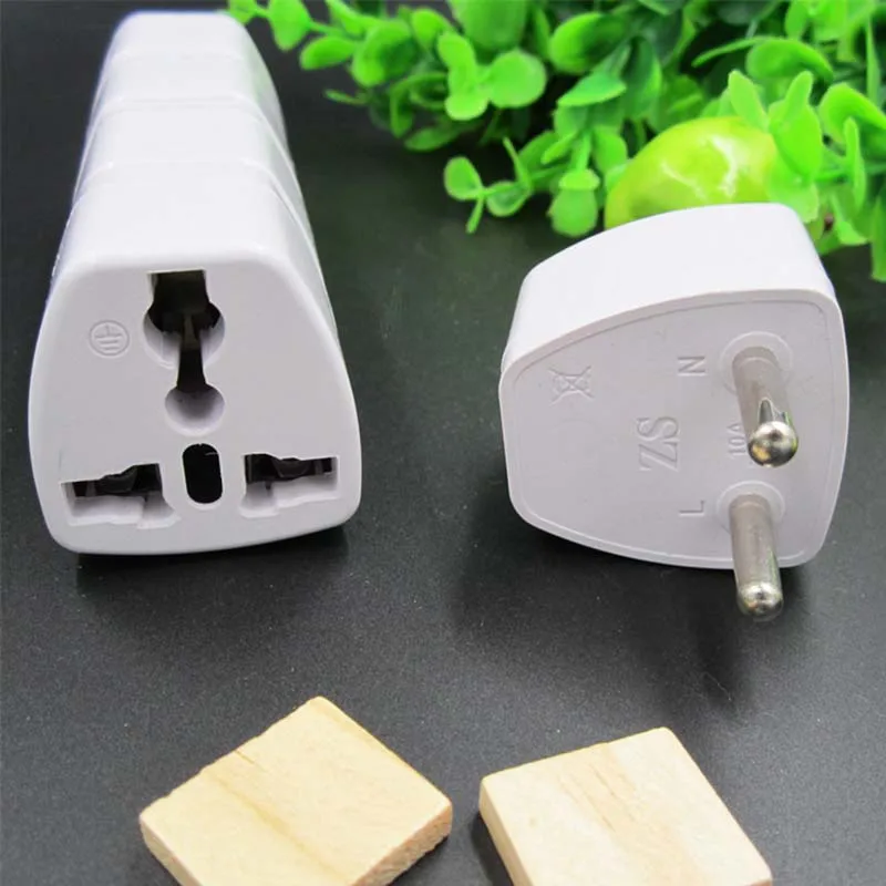 Universal EU UK Plug Travel Wall Power Charger Outlet Adapter Converter Socket Europe England Singapore Malaysia Australia