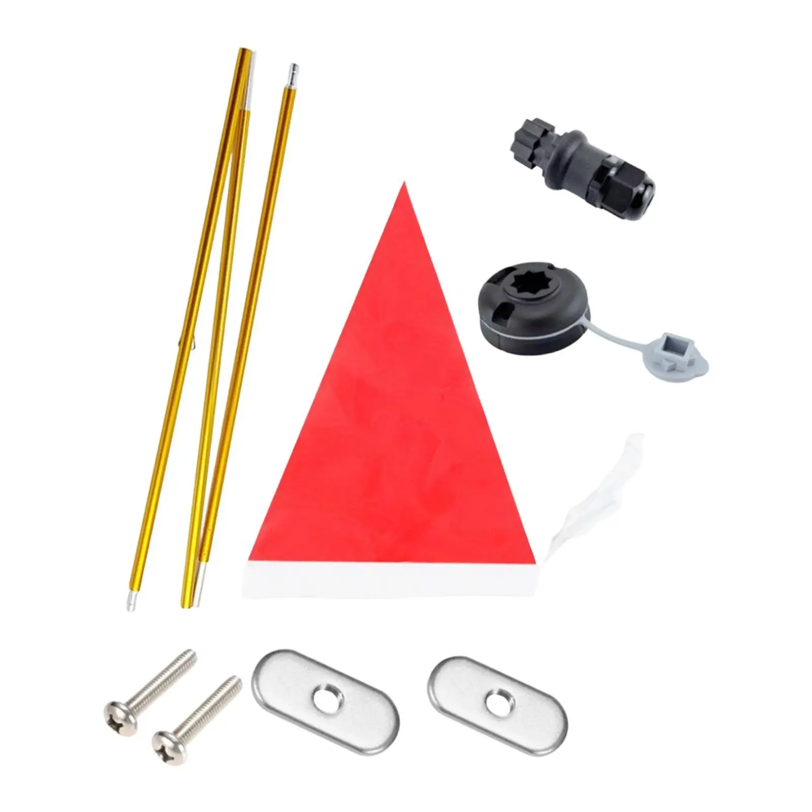 

Прочный держатель для флага для каяка, простая установка, аксессуары для лодок, яхт, надувных лодок