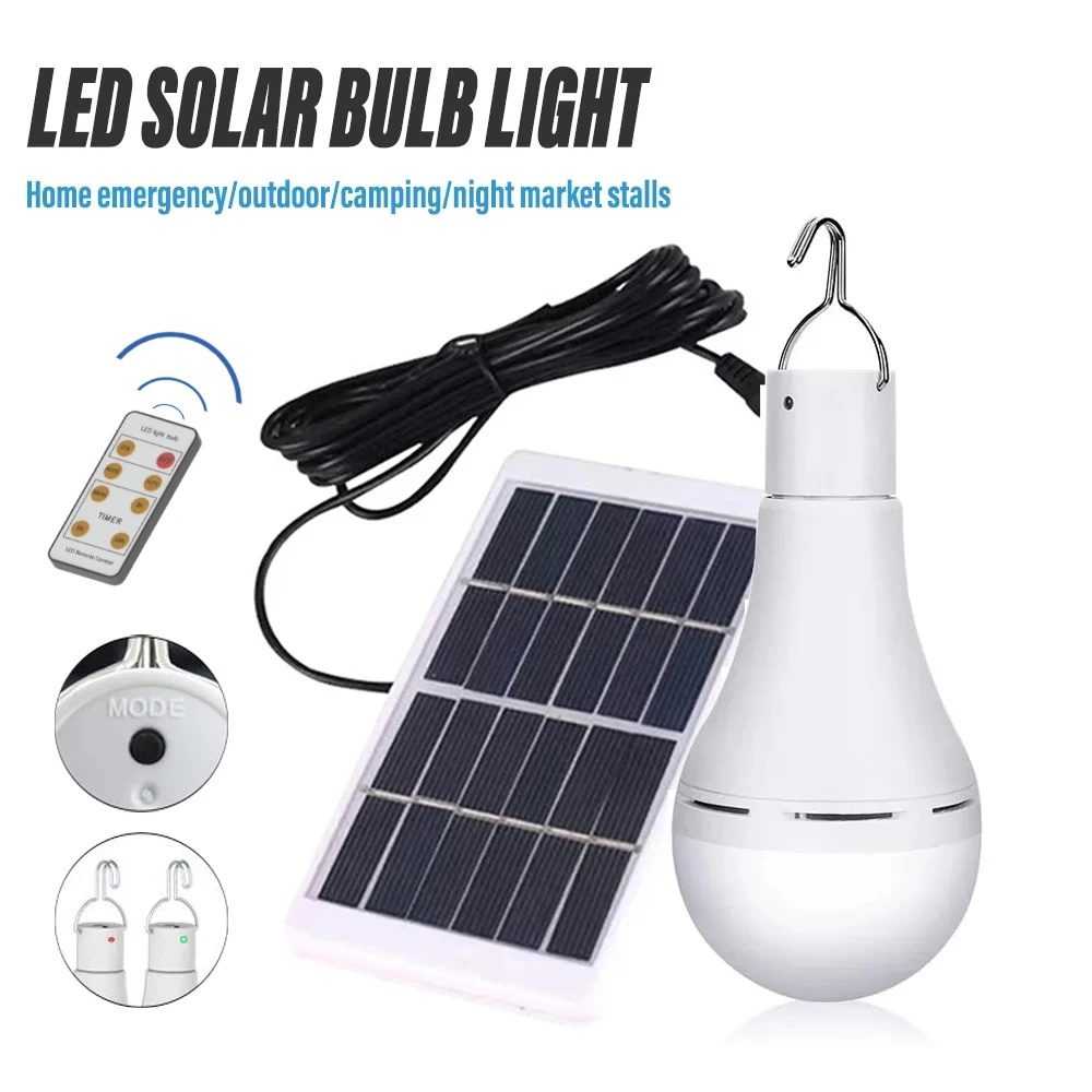 Led Solar Lamp Bulb… - image
