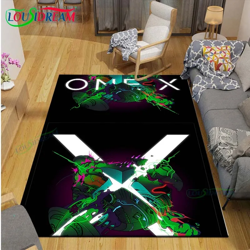 

Fashion 3D Cool Gamer X-XBox Printed Carpets Living Room Anti-Skid Area Rug Kids Bedroom Mats Yoga Mat Large Carpet Decor