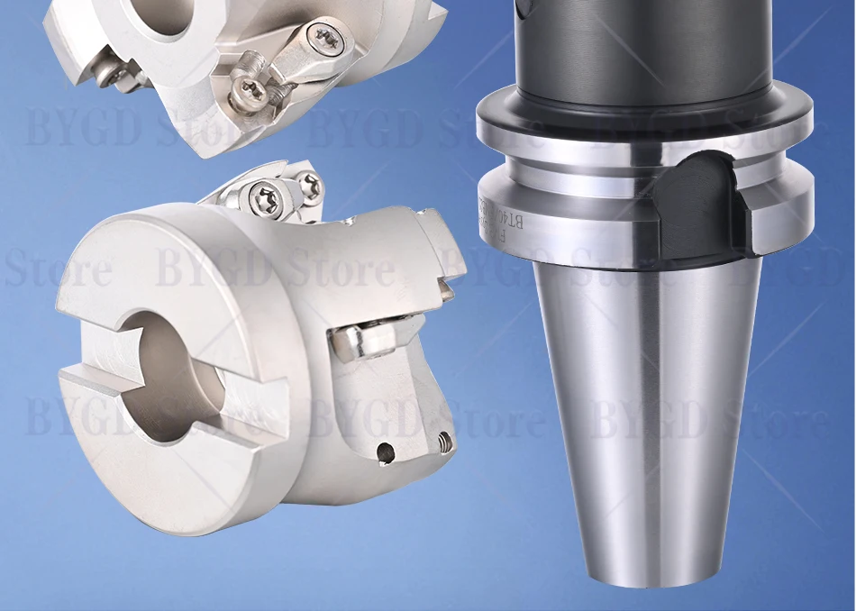 BYGD SKS SKS08 SKS10 50 63 80 100 Sechskant-Schneidkopf WDMW080520 WDMT10X620 Einsatz für BT30 BT40 BT50 FMB FMB22 Werkzeughalter – Detail 4