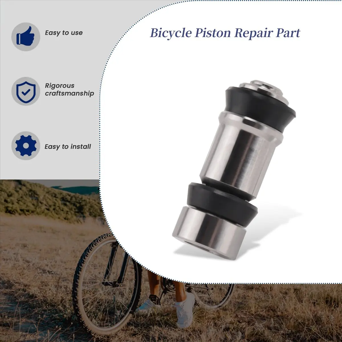 

IN-A732U!Bicycle Titanium Alloy Brake Disc Lever Piston Repair Part for DEORE XT M785 M8000 M7000 Bike Parts