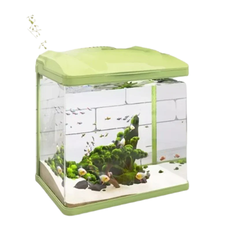 

Desktop Originality Aquariums Fish Tanks Living Room Modern Nordic Aquariums Glass Simple Design Pet Products Acquario LLAQ