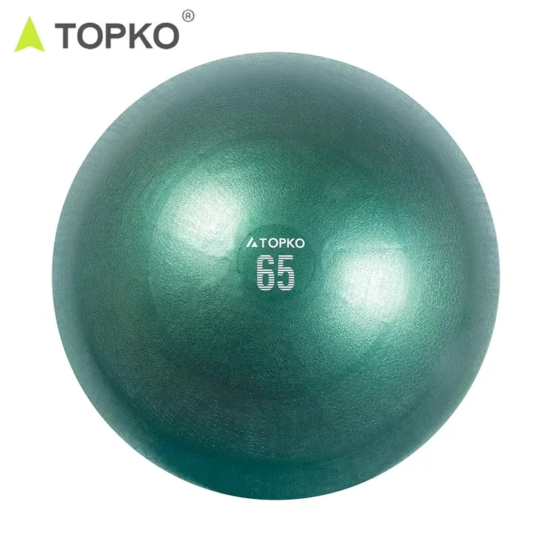 YTYIN TOPKO Hot Selling 65cm Weight 1000g Anti-burst Yoga Ball Non-Slip Fitness Training Pilates Balance Exercise PVC Yoga Ba