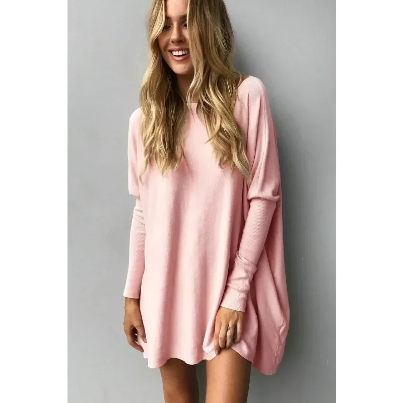 

Female Clothes New Spring Autumn S-8XL Oversized T-shirt Solid Long Sleeve Loose Cotton Casual Harajuku Tunic Tees Top Women's