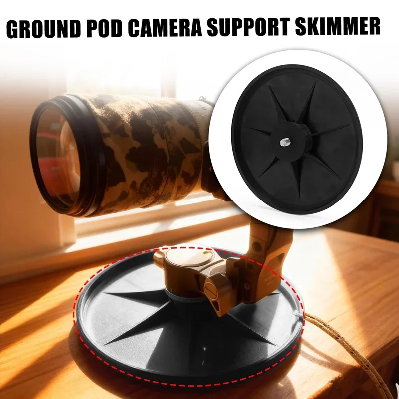 Camera Base Bracket Support Floating Board Ground Pod Camera Support Skimmer for Bird and Wildlife Photography