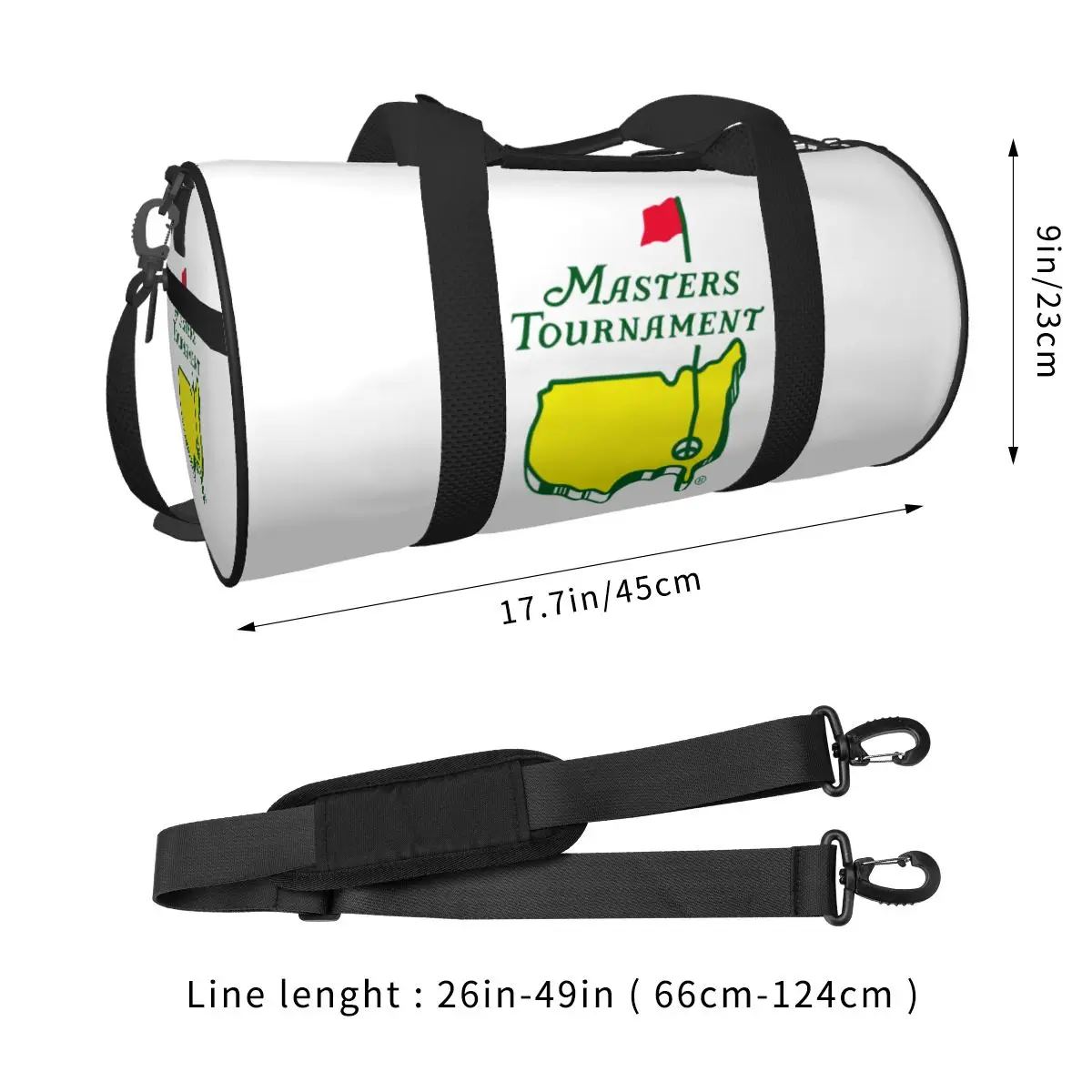 Master Tournament-Bolsa de gimnasio duradera para Fitness, bolsa deportiva de Golf, impermeable, bolsas de viaje de noche, mochila