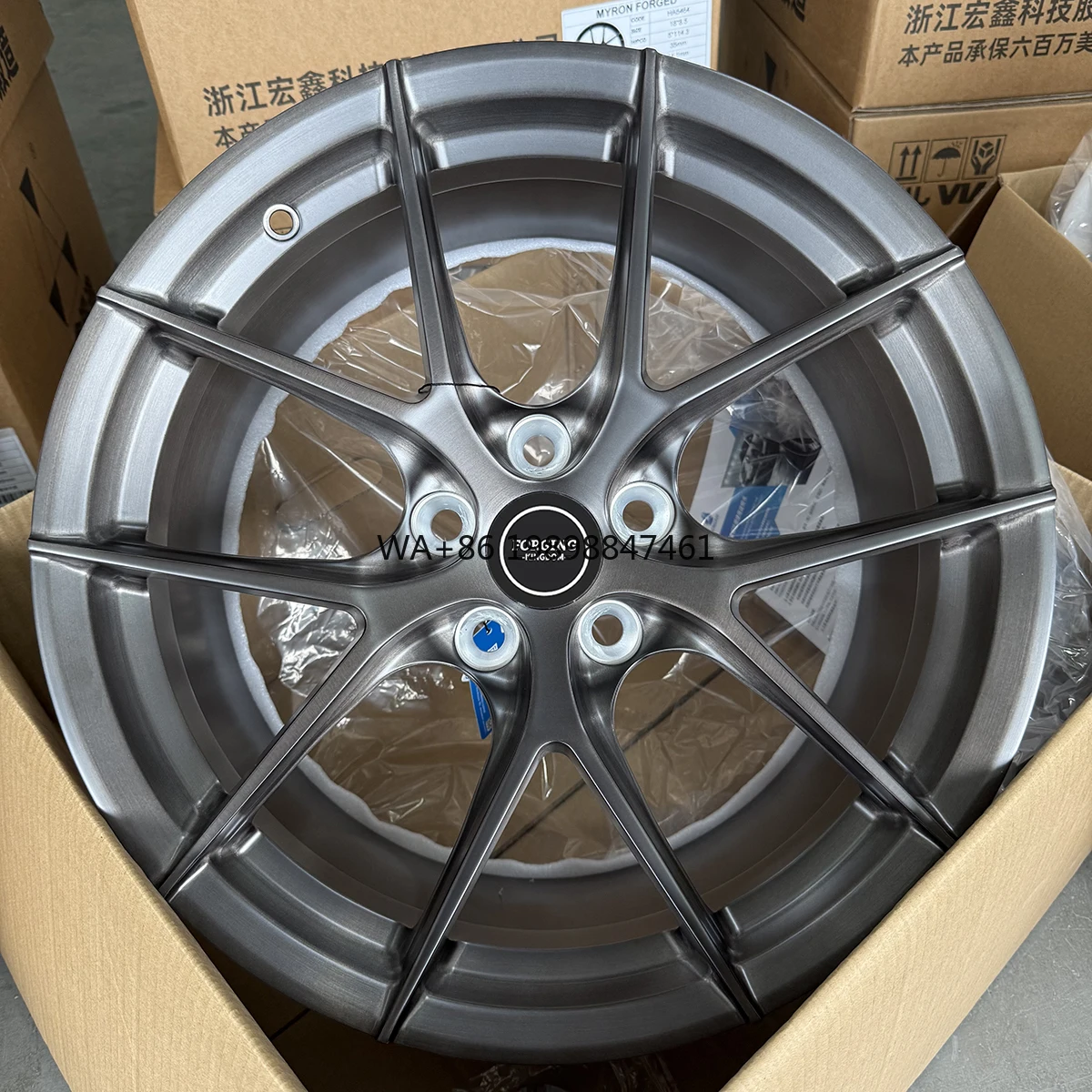 

Wholesale Custom Sizes Forged Aluminum Alloy Passenger Car Wheels with 30mm ET for Vehicle Modifications