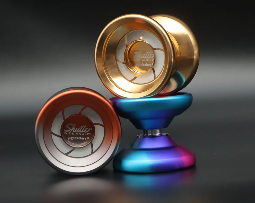 YYF shutter YOYO Wide version YOYO 1A Metal YOYO professional yoyo Christmas gift for boy