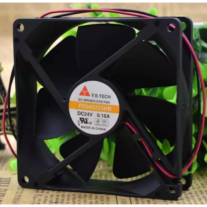 NEW Cooler Fan for Y. S.TECH FD249225HB 9025 24V 0.16A 9CM Inverter Cooling Fan 90x90x25mm