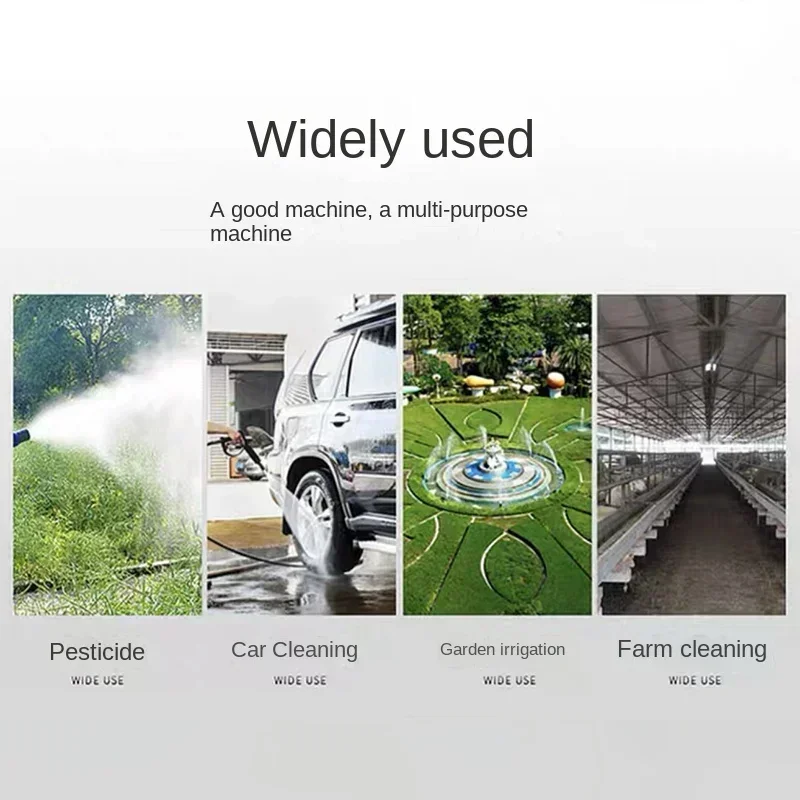 

Excellent Remote Control Electric Sprayer High Pressure Punch Agricultural Pesticide Sprayer Sprayer Car Wash Irrigation 48V60V7