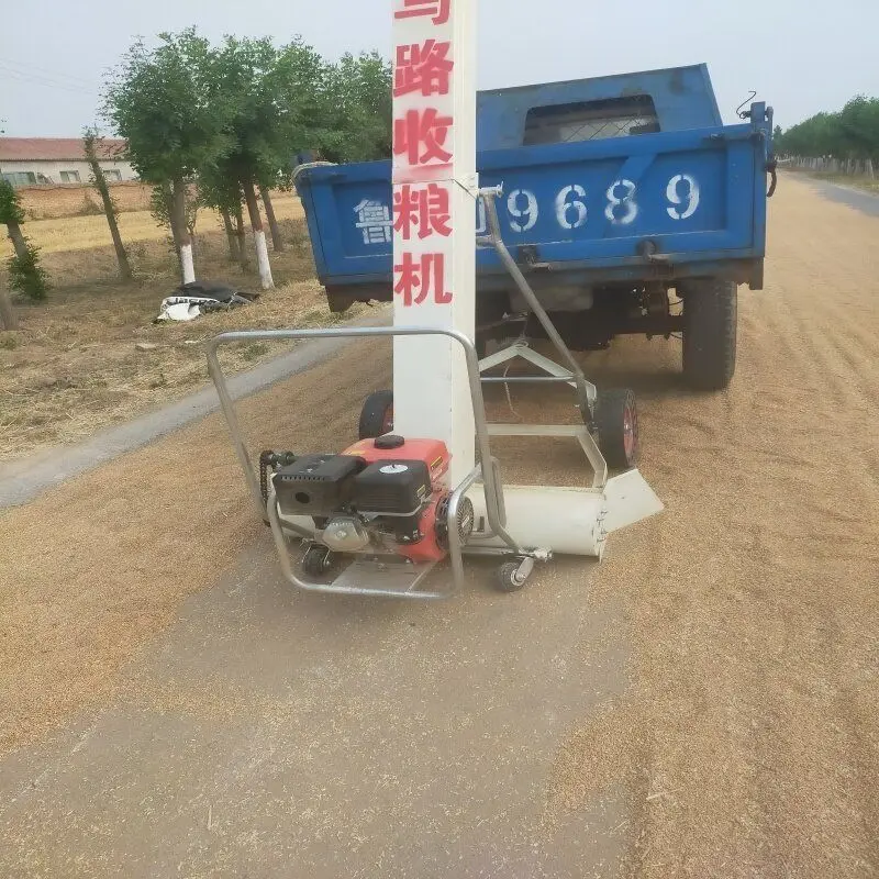 Grain suction machine Grain collection machine Large suction grain pumping machine Highway drying field Corn and wheat