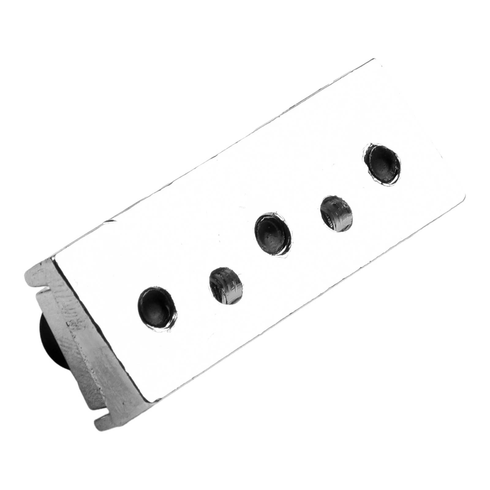 String Tension Bar Lock Nut For Electric Guitars Guitar Locking Accessories Sliver Stainless Strings Tension Bar Top Mount Type