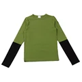 Women olive shirt