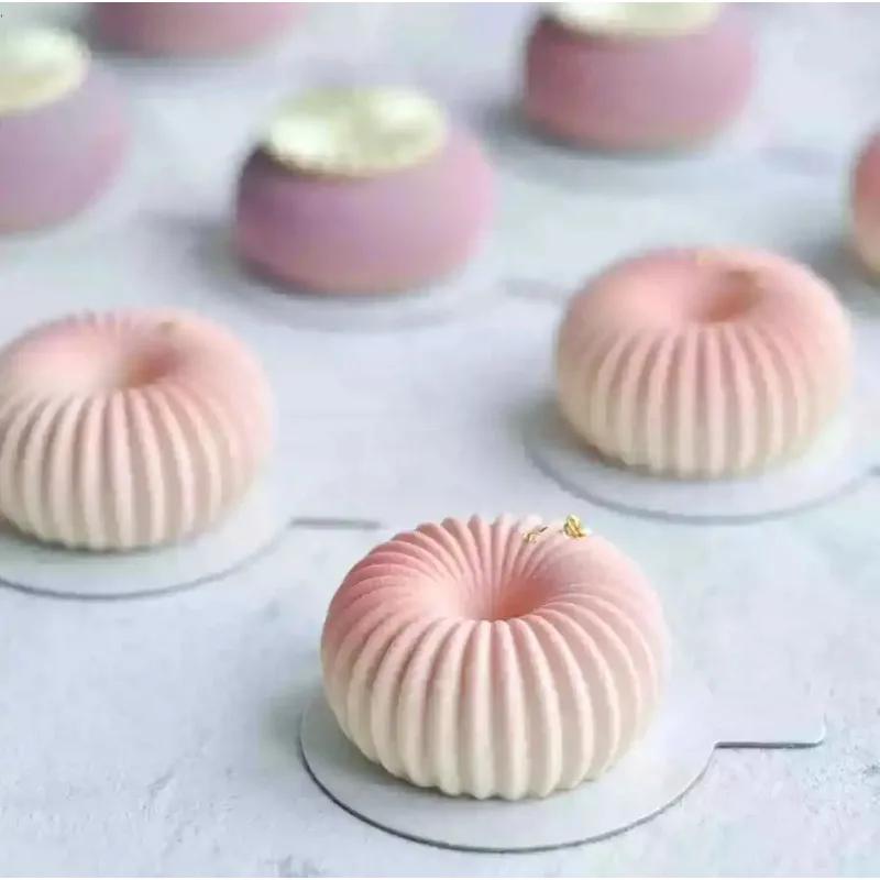Creative New Chinese Lantern 6 Dense Wire Ring DIY Baking French Three-dimensional Mousse Dessert Abrasive Cake Mold